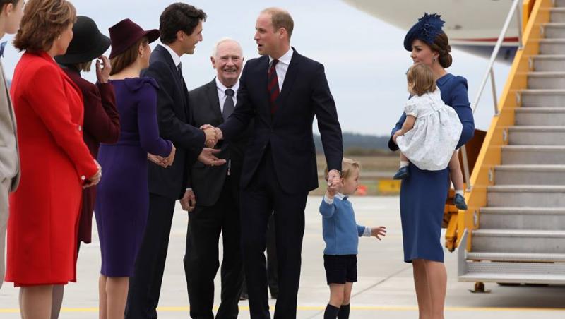Prinţul William al Marii Britanii şi-a dus familia în Canada. Charlotte şi George, mai fericiţi ca oricând!