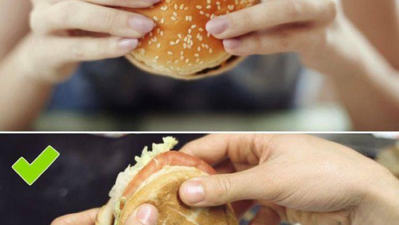 Tu ştii cum se mănâncă, de fapt, un hamburger? Sau cum se leagă corect şireturile? Iată 15 lucruri pe care le-ai făcut greşit până acum
