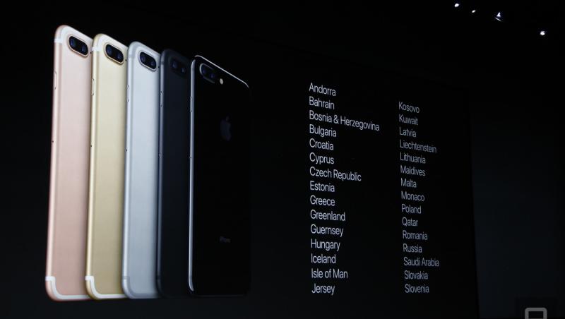 Așteptarea a luat sfârșit! Apple a lansat noile modele de smartphone, iPhone 7 și iPhone 7 Plus: PRIMELE IMAGINI