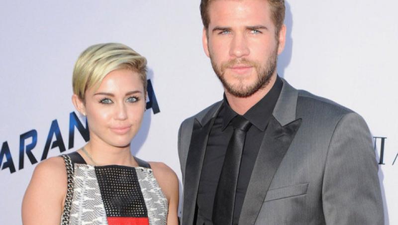 Miley Cyrus s-a potolit definitiv! Controversata cântăreaţă s-a căsătorit în secret cu actorul Liam Hemsworth