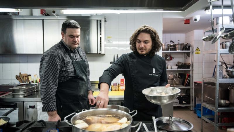 „Chef-ul rețetelor”, Alexandru Baboiu, a învățat tainele bucătăriei chiar de la Florin Dumitrescu!