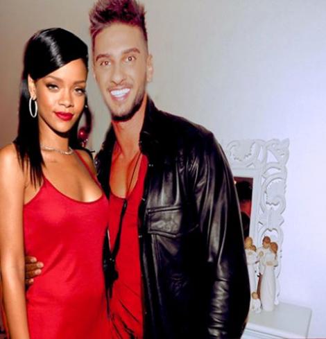 Dorian Popa s-a pozat cu Rihanna! Fanii și-au dat seama că este o fotografie... trucată!