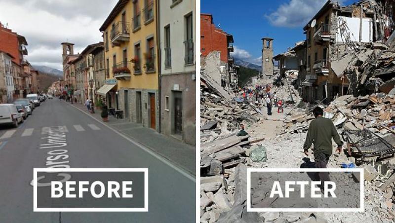 Italia, zguduită de patru cutremure de peste cinci grade pe Richter. Episodul Amatrice se repetă?