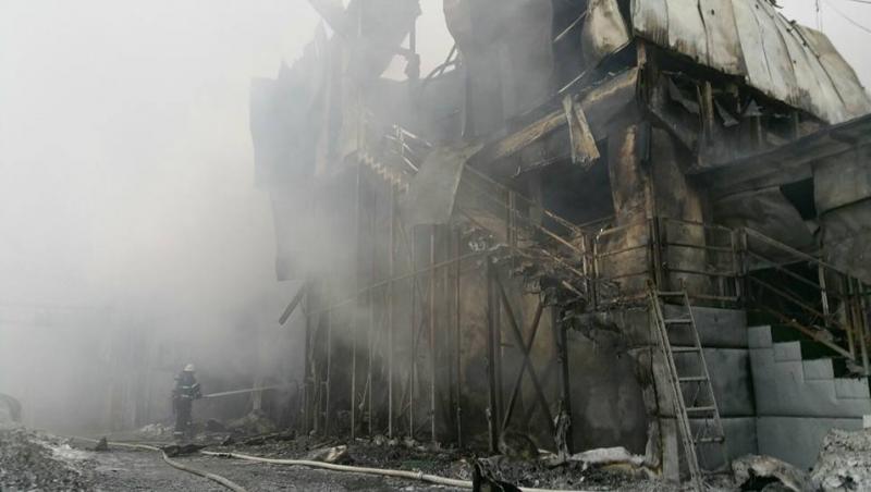 INCENDIU BAMBOO. Primele imagini de la fața locului, după ce incendiul a fost stins