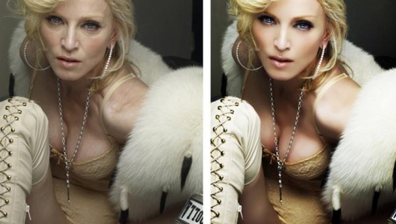 În poze, liceu, în realitate - muzeu! Photoshop-ul face minuni! Madonna, o „băbuță” care nu-și acceptă vârsta, Mariah Carey - durdulie
