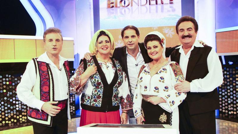 Petrică Mâțu Stoian, Constantin Enceanu, Steliana Sima și Daniela Condurache, la “Te pui cu blondele?”