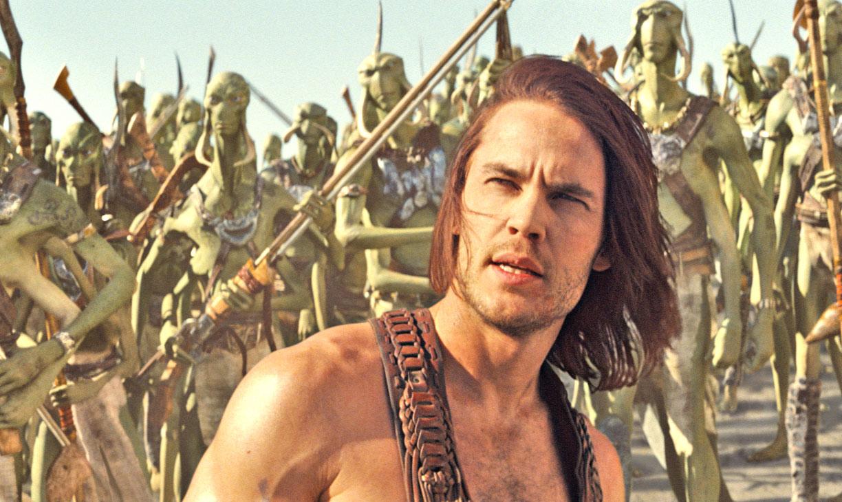 "John Carter", joi, de la 20:30! Cel mai cunoscut erou de pe Marte vine la Antena 1