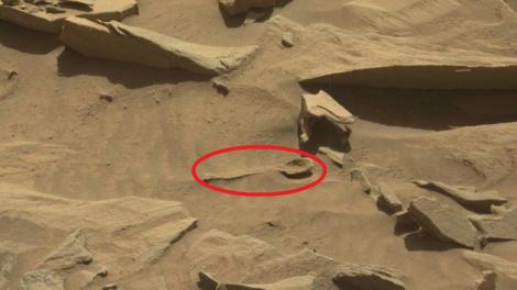 O lingură gigantică, descoperită pe Marte. Are legătură cu România