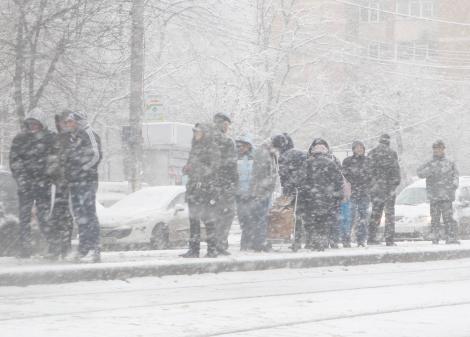 Anunţ de ultimă oră! Ninsori şi VISCOL în Bucureşti începând de joi