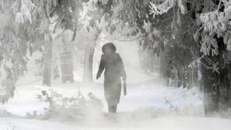 Noapte geroasă în Bucureşti, cu temperaturi de până la -11 grade Celsius