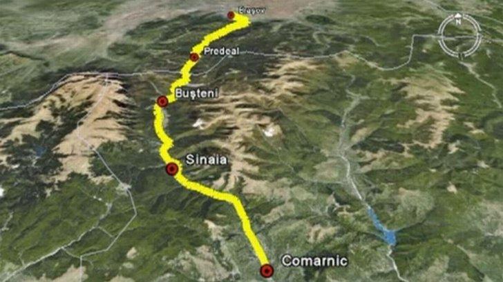 &Icirc;ncep lucrările la autostrada Comarnic-Brașov. C&acirc;nd va fi gata şoseaua care va scăpa rom&acirc;nii de stat &icirc;n cozile infernale de pe Valea Prahovei