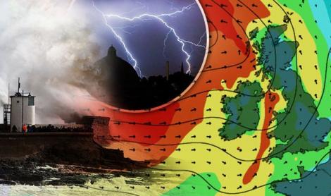 Marea Britanie va fi lovită de o „bombă meteorologică”. Autoritățile au decretat stare de alertă!