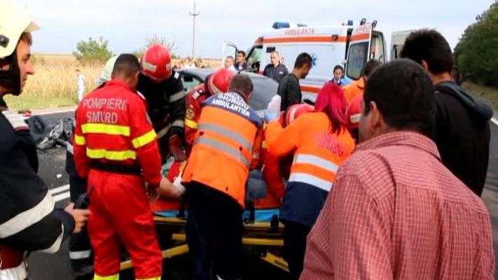 Accident GRAV &icirc;n județul Alba! 10 persoane au fost rănite. Autoritățile au activat planul ROȘU de INTERVENȚIE