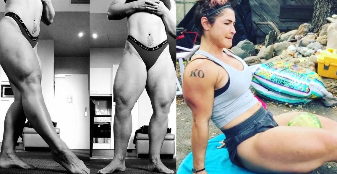 Domnilor, ea este DOMNIȘOARA de FIER! &bdquo;Hulk &icirc;n variantă feminină&rdquo; sparge pepenii verzi cu mușchii de la picioare! Așa trup, așa forță!