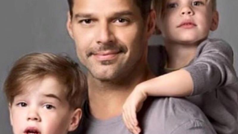 Cum arată copiii celebrului Ricky Martin. Seamănă cu tată lor? 