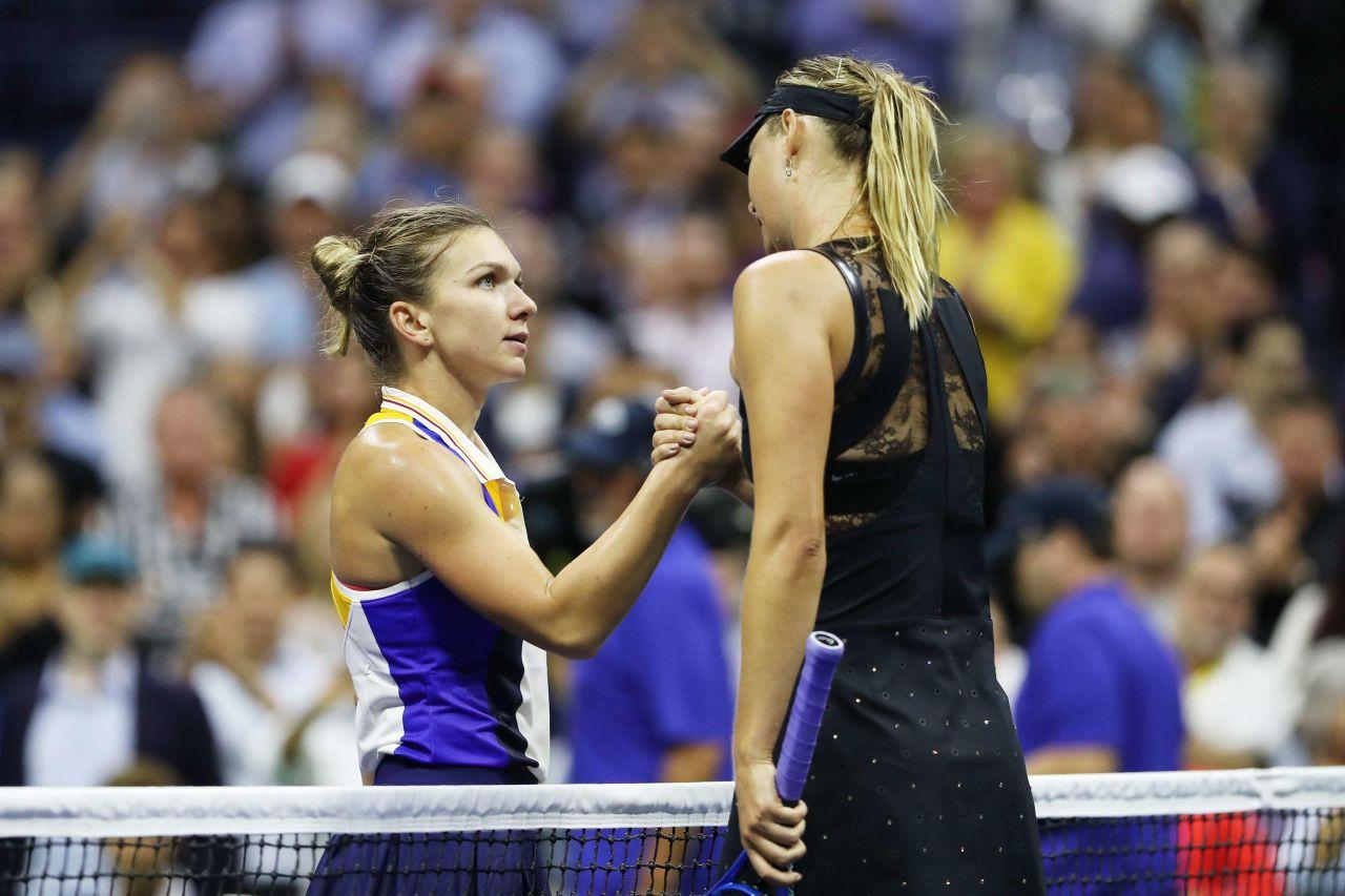 Simona Halep - Maria Șarapova, episodul 8, &icirc;n &rdquo;optimi&rdquo; la Beijing! Duelul care &icirc;ncepe de la 7-0 pentru rusoaică la meciuri directe