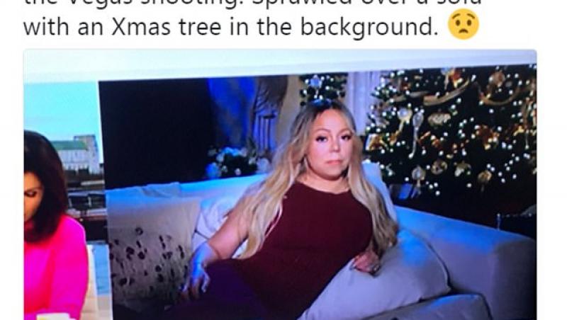 Mariah Carey, gafă uriaşă în direct după atentatul din Las Vegas. Artista a stârnit ura a milioane de oameni