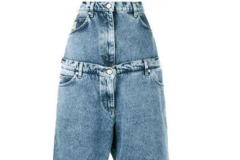 Cea mai nouă tendință în materie de fashion: jeansi cu talie dublă