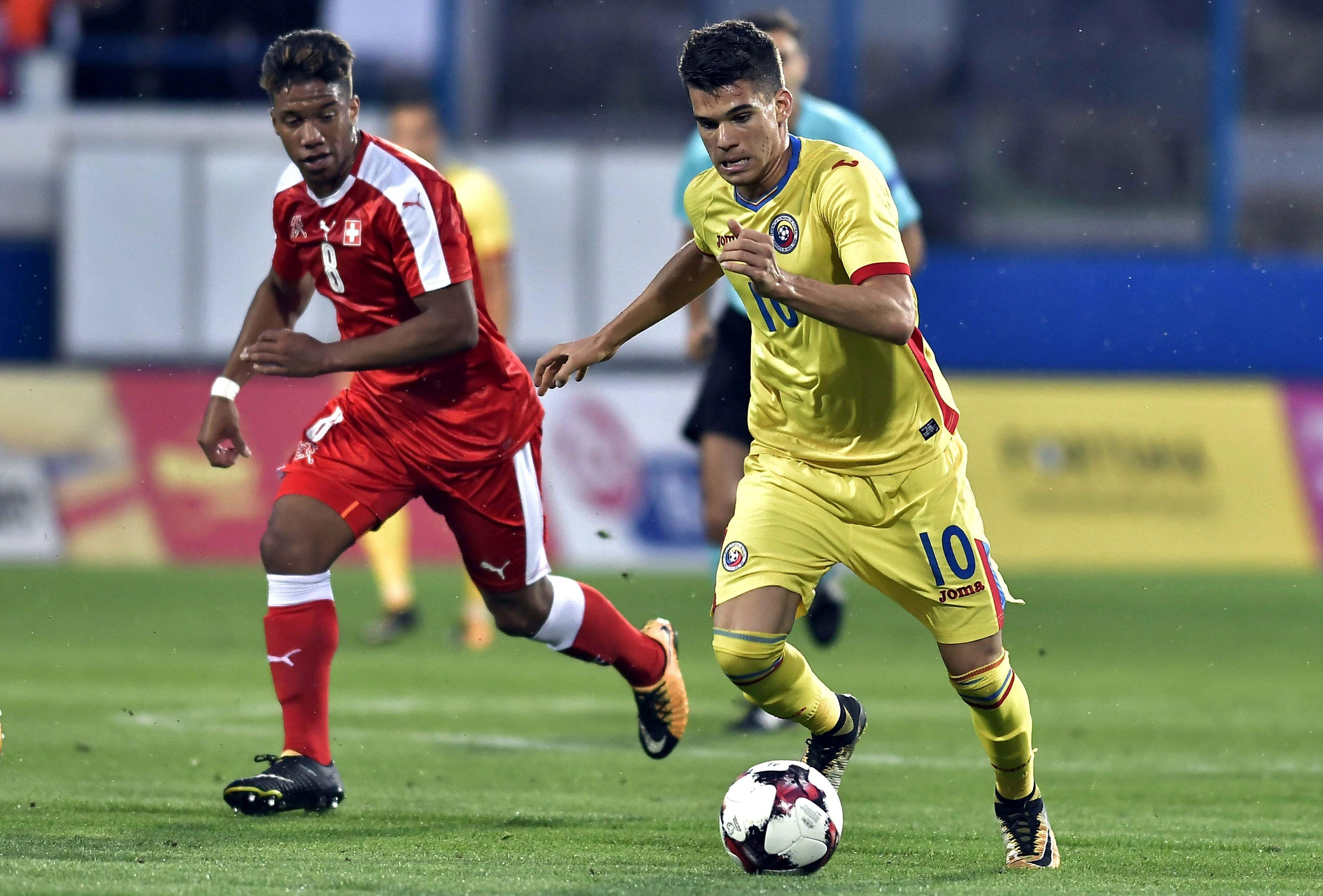 Victorie uriașă pentru naționala de tineret! Elveția U21 - Rom&acirc;nia U21 0-2! Gol fabulos marcat de fotbalistul dorit de FCSB