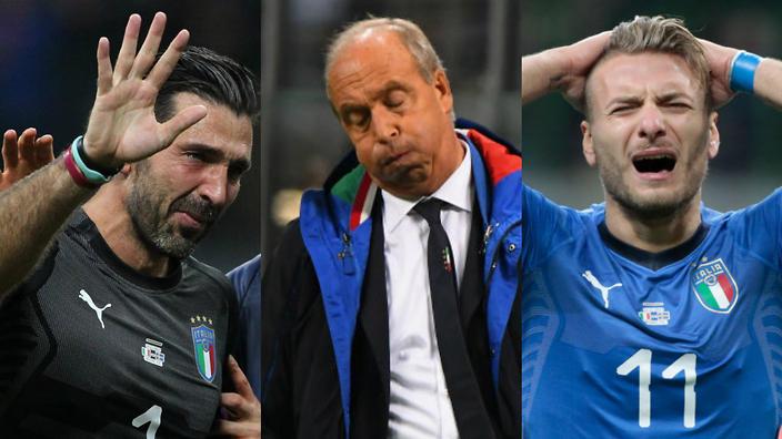 TOP 20 ratări importante de calificare la Cupa Mondială! Companie selectă pentru cvadrupla campioană mondială Italia &icirc;n acest top