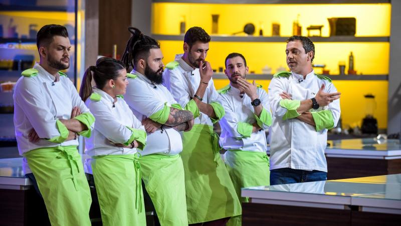 Ultima confruntare pe echipe din bucătăria ,,Chefi la cuțite”. Azi se dezvăluie numele semifinaliștilor