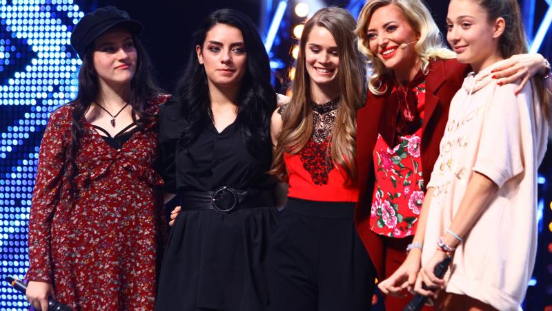 „Îngerii Deliei”. Ele sunt cele patru fete cucuiete care se vor duela pentru Galele Live X Factor!