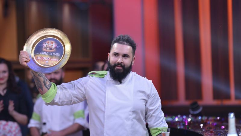 Primul interviu cu câștigătorul ”Chefi la cuțite”, Andrei OLTEANU: ”Nu am obținut doar un premiu. Am câștigat și mulți prieteni!”