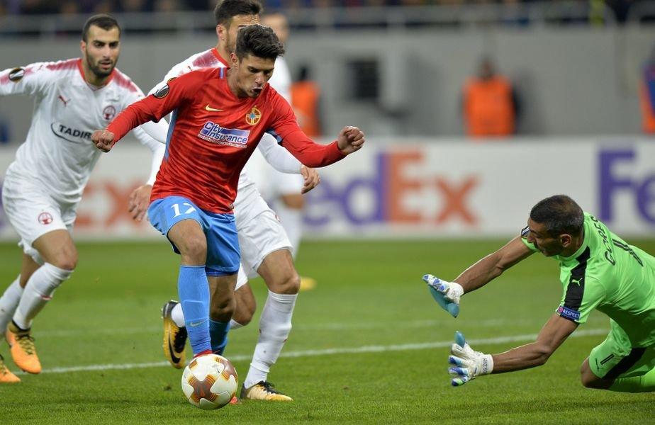 FCSB - Hapoel Beer Sheva 1-1! Dezavantajați, dar calificați. Elevii lui Dică se califică &icirc;n primăvara Europa League după o pauză de 5 ani!