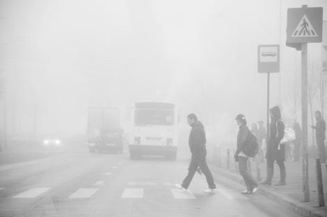 Meteorologii au anunţat COD GALBEN de ceaţă! În unele zone vizibilitatea va scădea sub 50 de metri