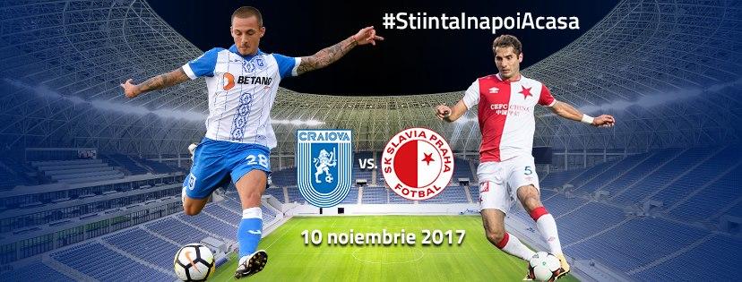 &rdquo;U&rdquo; Craiova - Slavia Praga se vede și la TV! Meciul istoric din Bănie, transmis &icirc;n casele tuturor rom&acirc;nilor