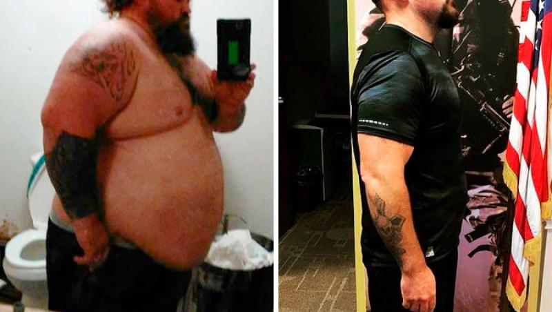Galerie foto : înainte și după pierderea în greutate. NU veți crede că sunt aceeași persoană!