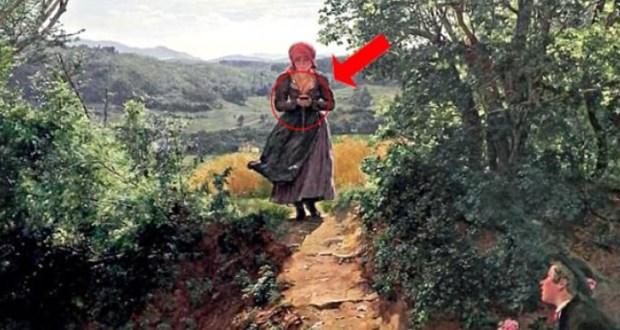 Tabloul care a pus toată omenirea pe jar. Ce ține fetița din imagine &icirc;n m&acirc;nă? Secretul a fost dezvăluit!