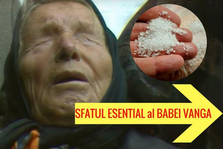Sfaturile Babei Vanga: asa aduci norocul de partea ta.  De ce trebuie sa pui sare la toate pervazurile.