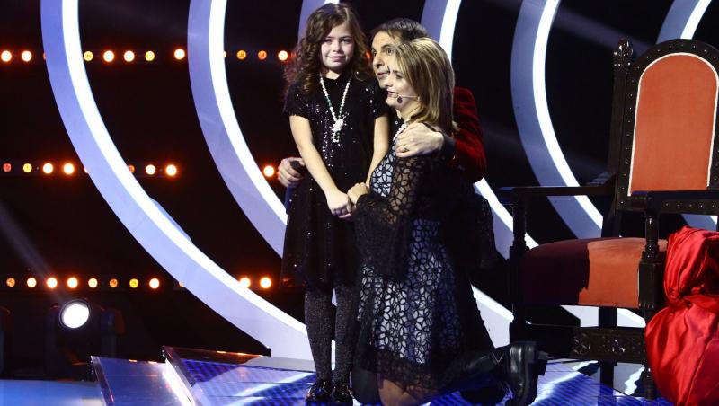 Mirela Vaida, Fuego și nea Mărin au câștigat 3.000 de euro, pentru o fetiță talentată la muzică