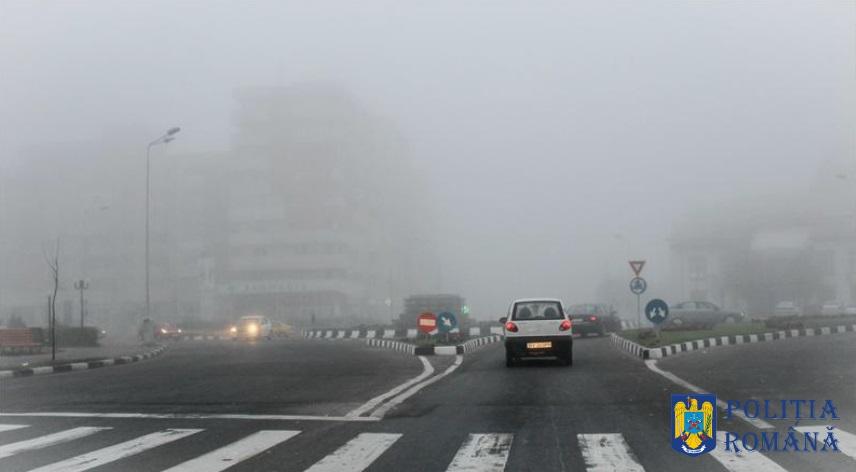 Șoferi, atenție la drum! Cod galben de ceaţă &icirc;n 19 judeţe