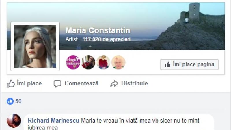 Ce mesaj a primit Maria Constantin, de Sărbători: 