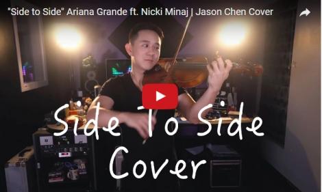 Ariana Grande şi Nicky Minaj au înnebunit lumea cu piesa "Side To Side", dar stai să auzi cover-ul ăsta! Cea mai fierbinte melodie, cantată la vioară