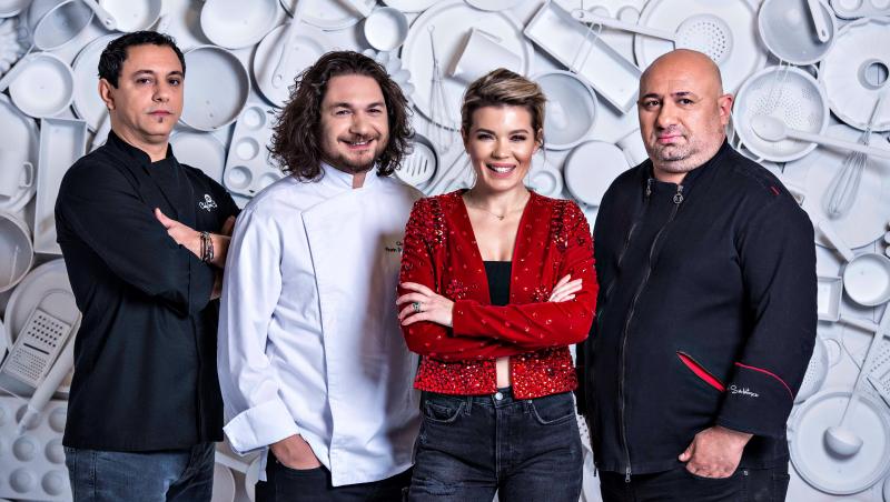 „Chefi la cuțite”, record de audiență la nivel de rating! Peste două milioane de români au fost luni seară cu ochii pe emisiune