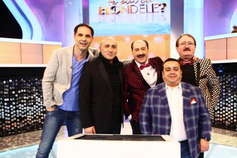 Romică Țociu și Cornel Palade, Adrian Minune și Marcel Pavel vin la “Te pui cu blondele?”