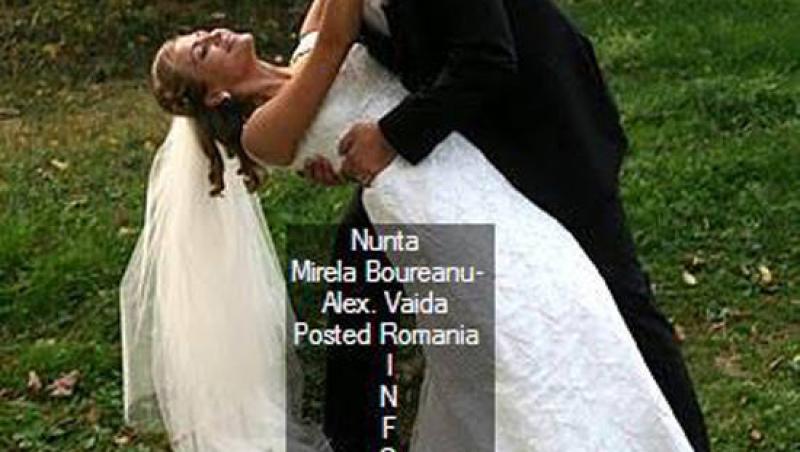 Imagini de VIS! Mireasă pentru soțul ei: Iată cum arăta Mirela Boureanu Vaida la propria nuntă!