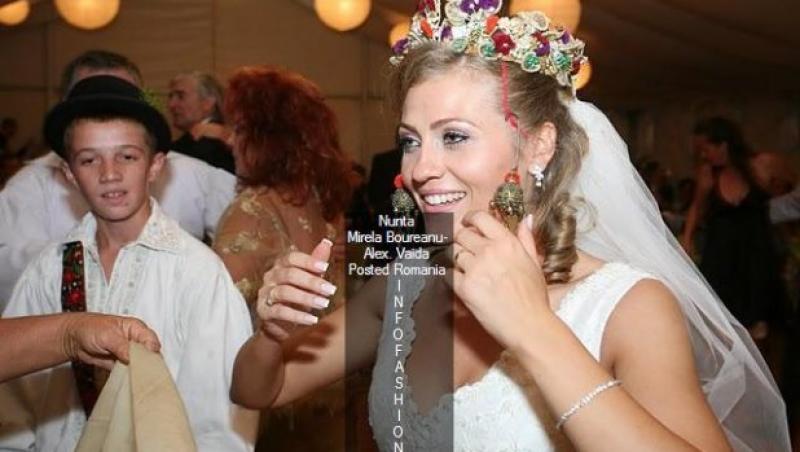 Imagini de VIS! Mireasă pentru soțul ei: Iată cum arăta Mirela Boureanu Vaida la propria nuntă!