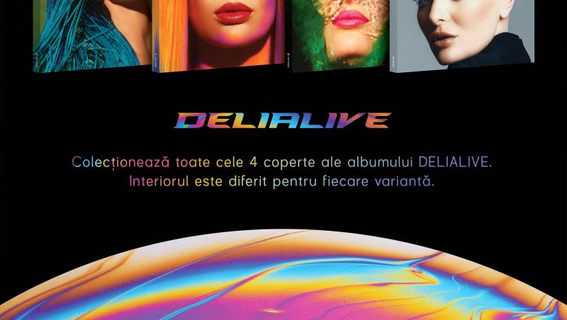A venit marele moment! Delia anunță lansarea unui album-surpriză! Cele mai bune cântări 100% „LIVE” cu cea mai în vogă artistă a României!