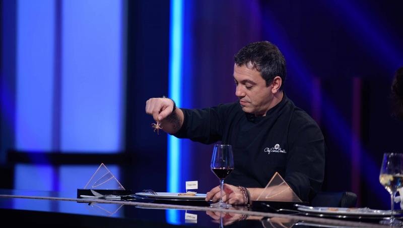 Ce momente de groază! Chef Florin Dumitrescu își înfruntă fobiile la „Chefi la cuțite”!