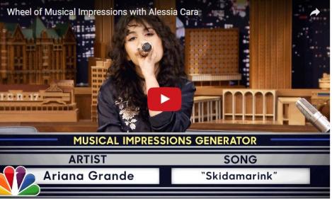 SHOW DE ZILE MARI! Alessia Cara le imită perfect pe Ariana Grande şi pe Nicky Minaj. Nu vrei să ratezi aşa ceva!