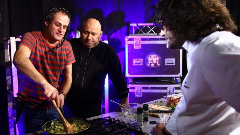 La ce mâncăruri poftesc jurații de la „Chefi la cuțite”:  chefii mănâncă omletă și parizer în pauzele de filmare