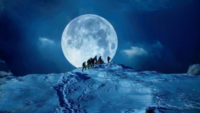 Februarie, luna evenimentelor astrologice importante. ”Luna de zăpada”, fenomenul rar din noaptea de vineri: Cum ne afectează?