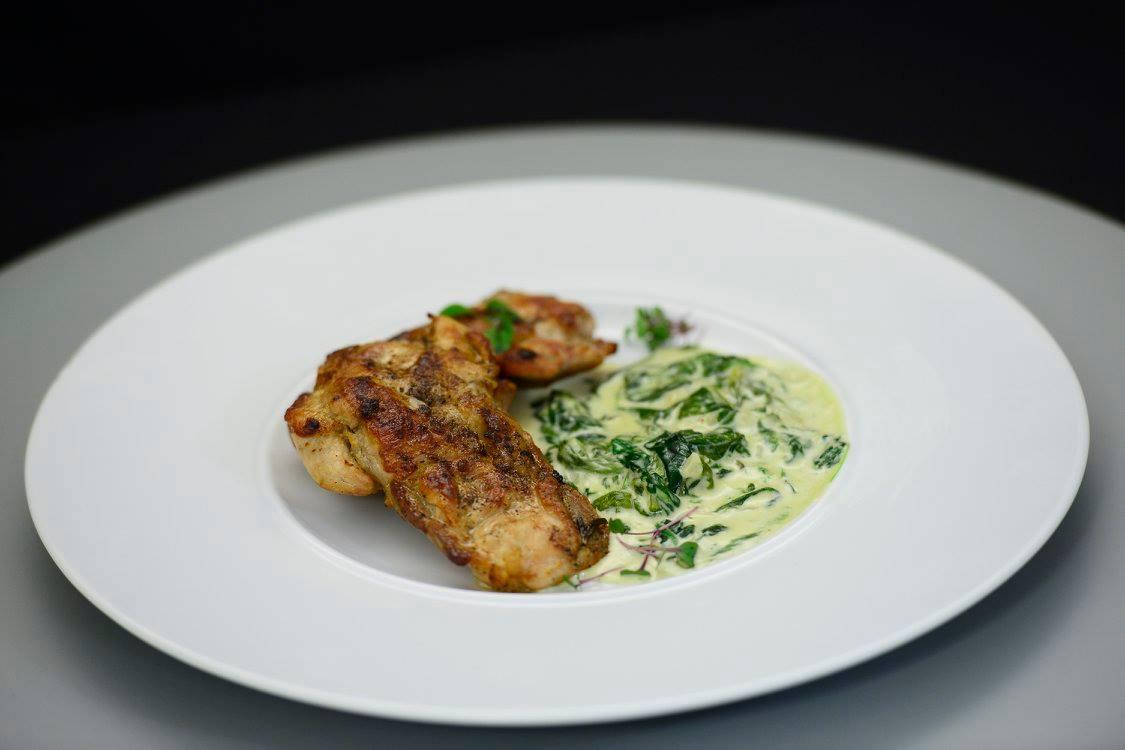 Carnea măcelarului cu spanac