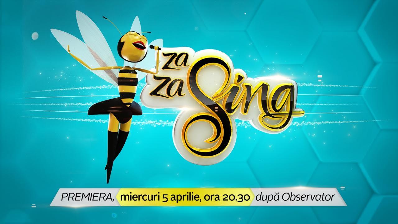 Karaoke la superlativ! „Za Za Sing” începe la Antena 1 din 5 aprilie!