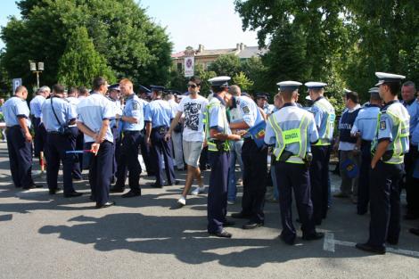 Restricţii de trafic în zona centrală a Capitalei!  Polițiștii ies în stradă pentru salarii mai mari!