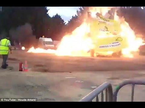 VIDEO - Primele imagini din explozia de la Paris: PANICĂ &icirc;ntre 1000 de copii